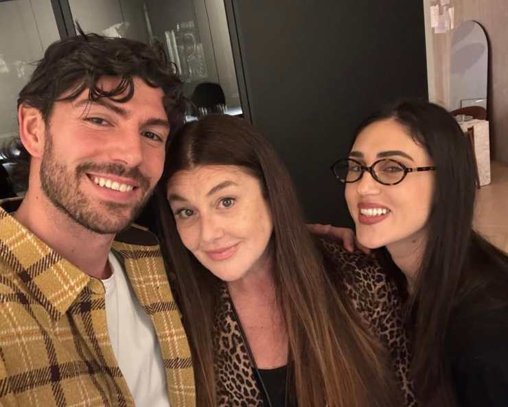 Cecilia Rodriguez, Ignazio Moser e la mamma di Cecilia