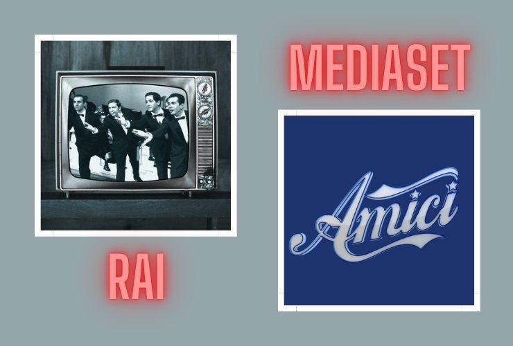 Techetechtè e Amici, Rai e Mediaset scritte