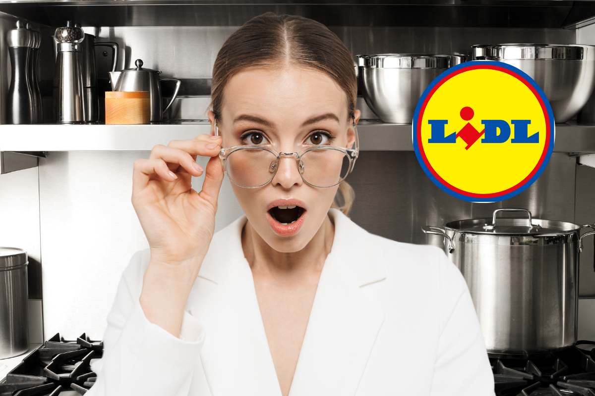lidl logo attrezzi cucina donna sorpresa