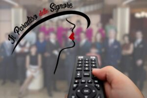 Cast e logo Il Paradiso, telecomando