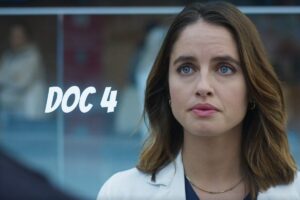 Personaggio Giulia Giordano e scritta Doc 4