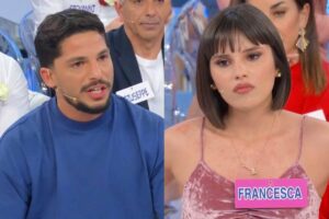 Gianmarco e Francesca negli studi di UeD