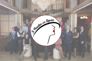 Logo e cast de Il Paradiso delle Signore