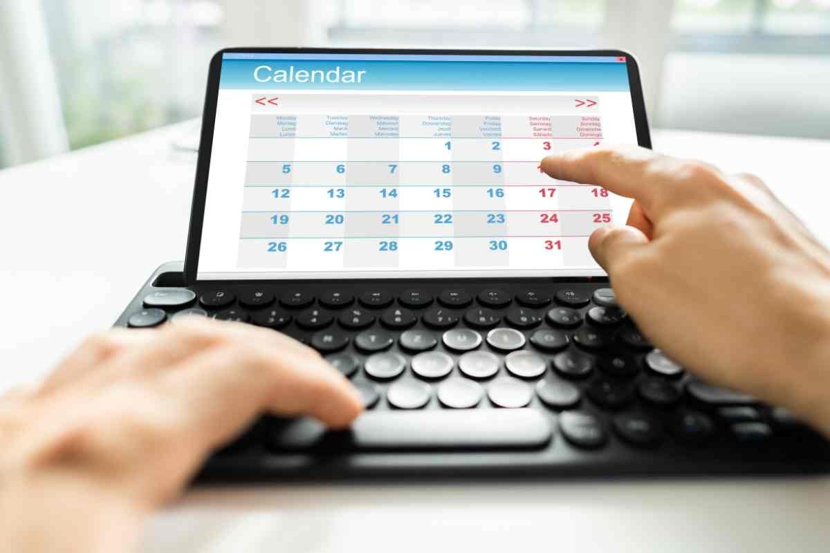 Computer e calendario