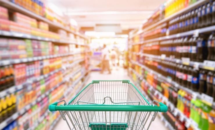 Supermercato carrello