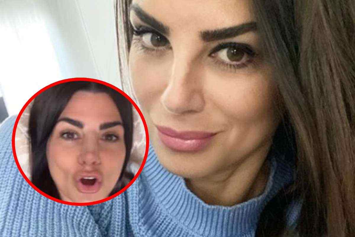 Serena Enardu, prima e dopo la rinoplastica