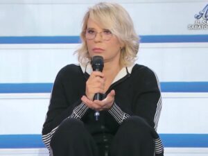 Maria De Filippi negli studi di UeD