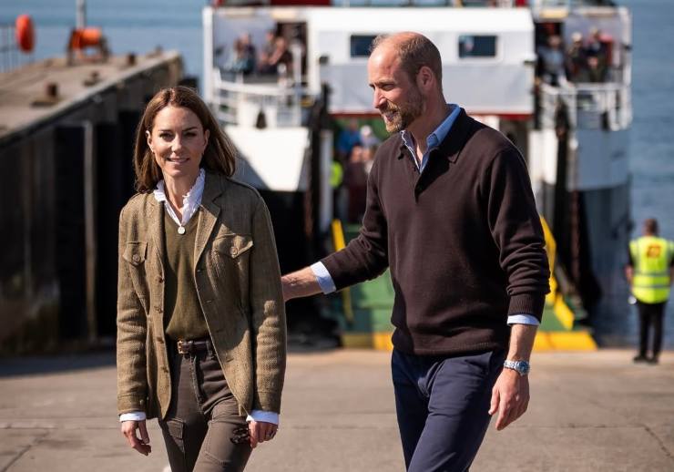 William e Kate in Scozia