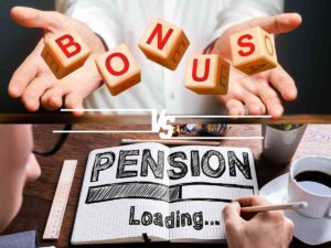 bonus vs pensione