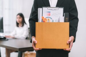 portare via le cose da lavoro