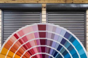 Tapparelle e palette colori