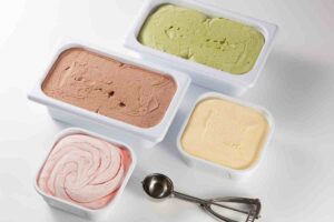 Vaschette di gelato