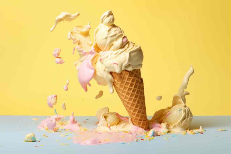 Gelato cono
