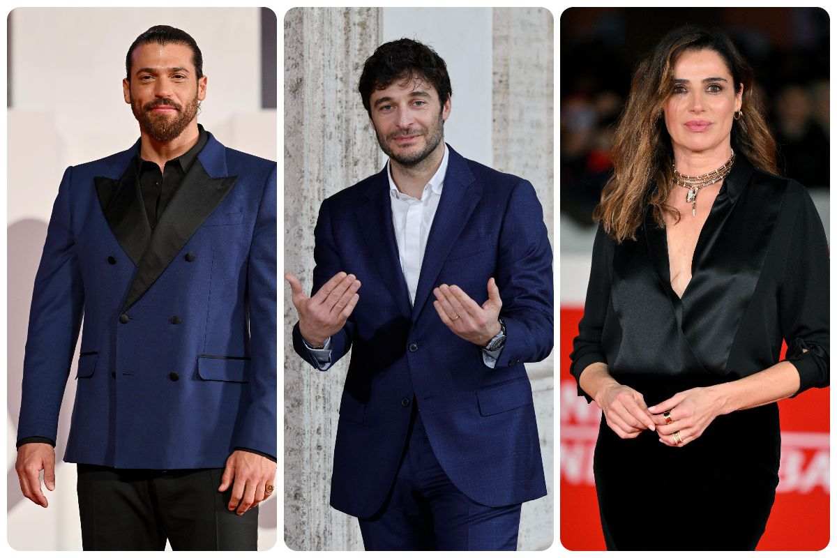 Can Yaman, Lino Guanciale e Luisa Ranieri