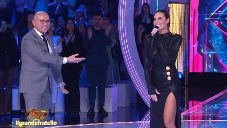 Alfonso Signorini e Ilary Blasi