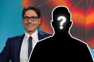 Ombrellone, Pier Silvio Berlusconi e sagoma