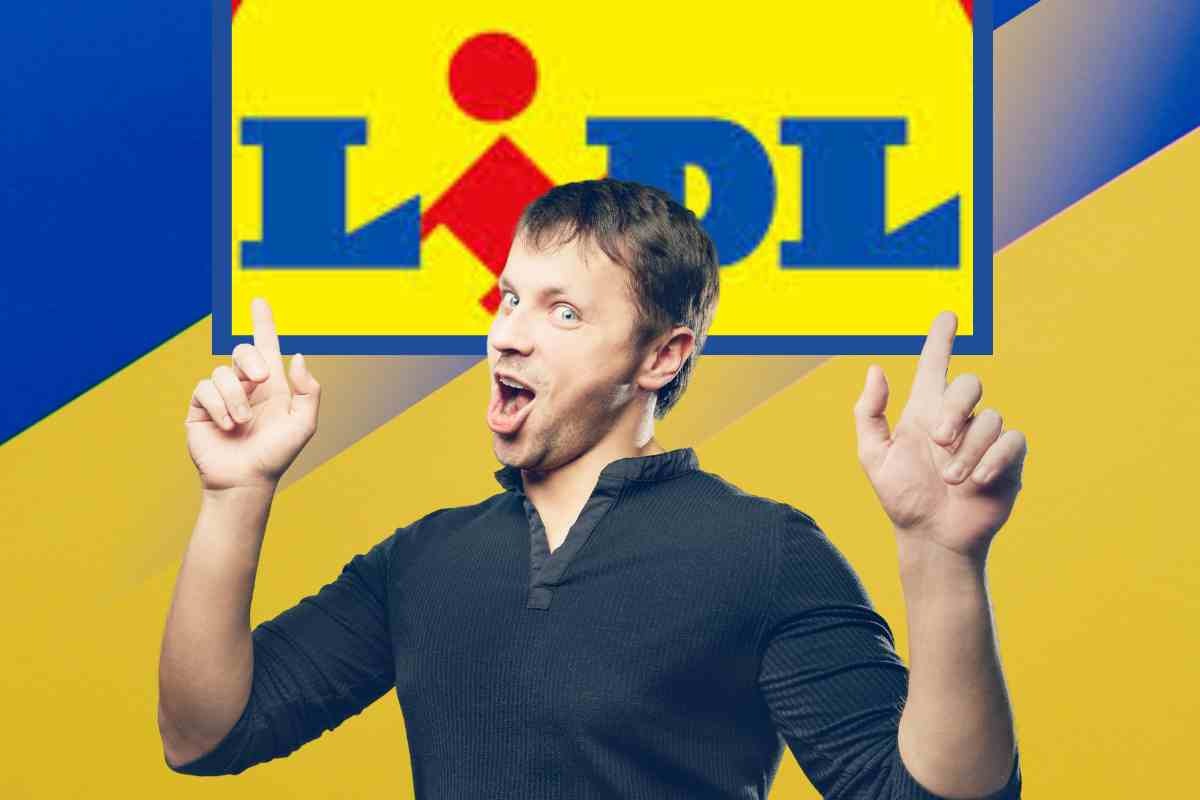 Uomo stupito e LIDL