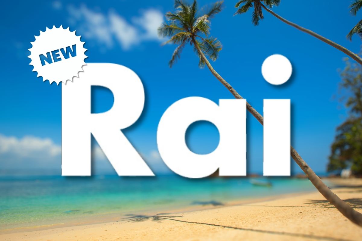 Spiaggia, logo Rai e simbolo NEW