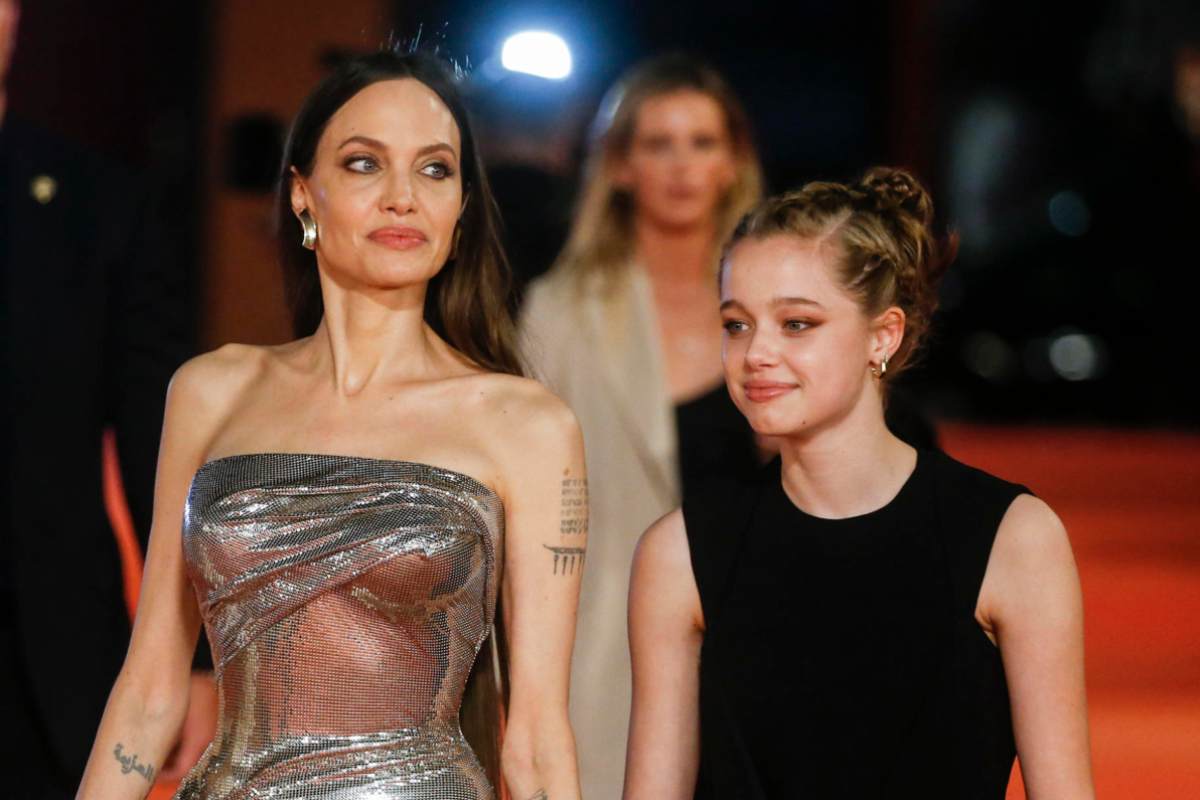 Angelina Jolie e Shiloh Jolie sul red carpet
