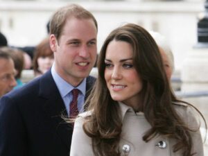 Kate di fronte a William, vecchia foto