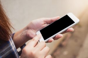 Smartphone spento