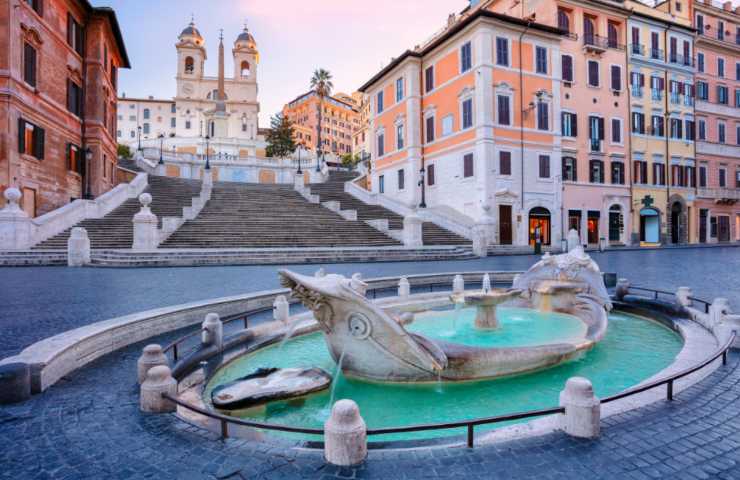 scalinata trinità dei monti