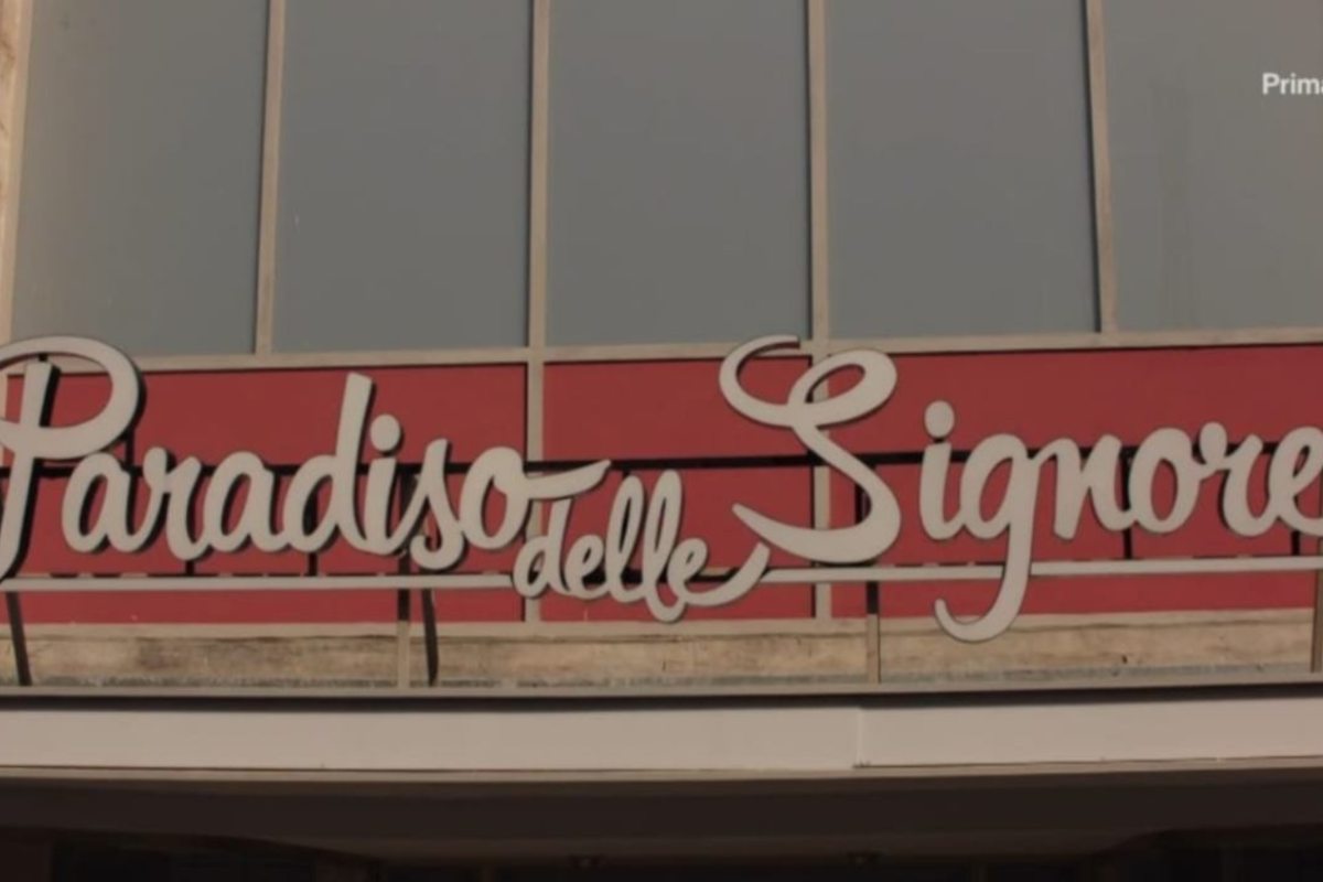 insegna de il paradiso delle signore
