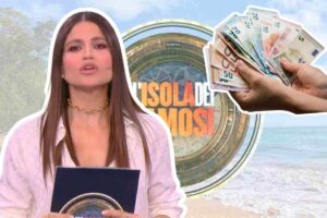 veronica gentili sfondo logo isola e mani con banconote