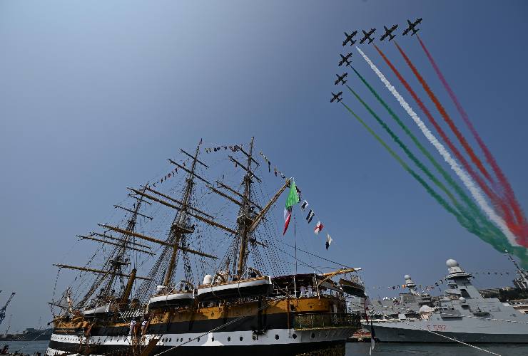 l'amerigo vespucci a genova