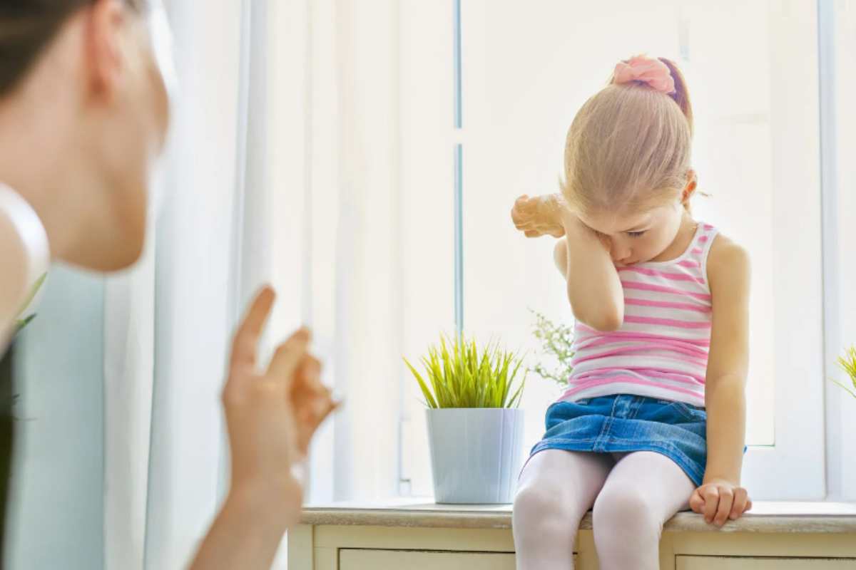 mamma sgrida figlia