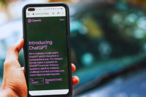 Pagina introduttiva di ChatGPT