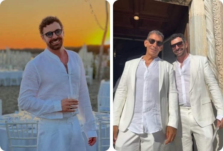 Alberto Matano e Riccardo Mannino