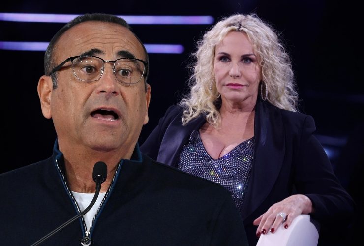 Antonella Clerici e Carlo Conti
