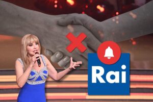 Mani che si stringono con croce, Milly Carlucci, Rai con allarme