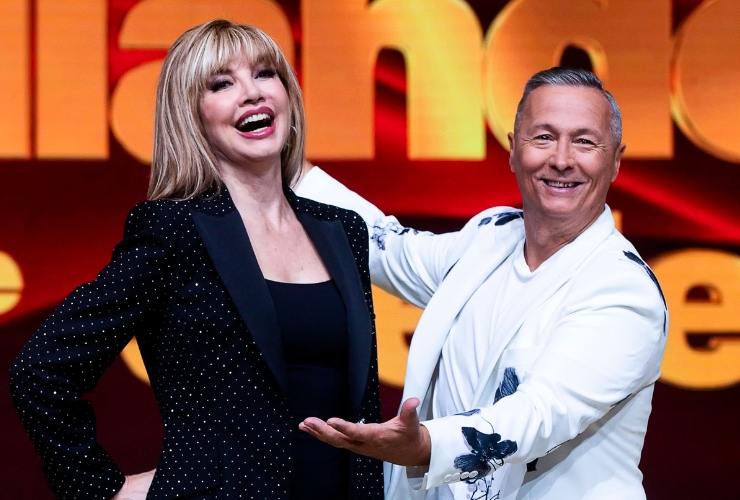 Milly Carlucci e Paolo Belli