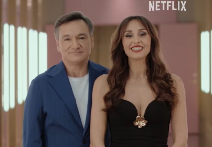 Fabio Caressa e Benedetta Parodi