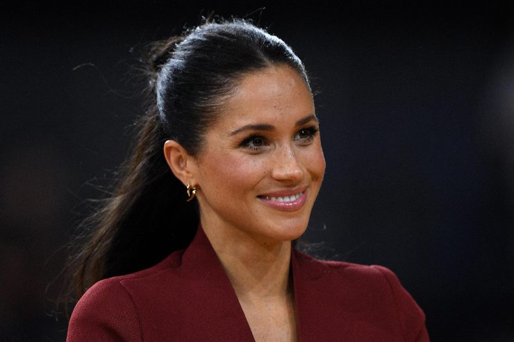 Meghan Markle sorridente