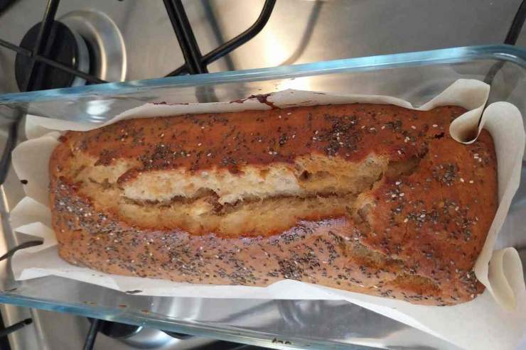 Torta banane e noci