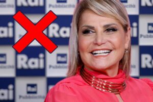 Rai, Simona Ventura e croce