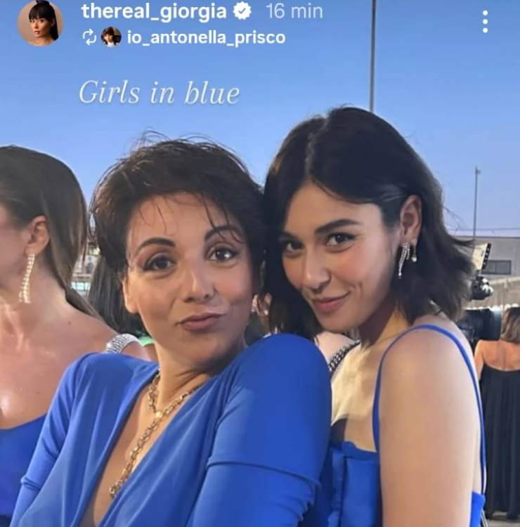 giorgia gianetiempo e antonella prisco su Instagram