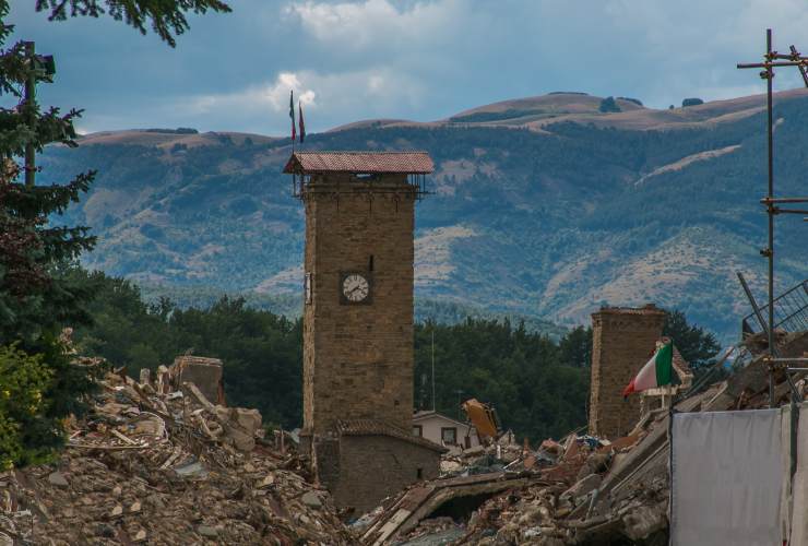 amatrice dopo il terremoto