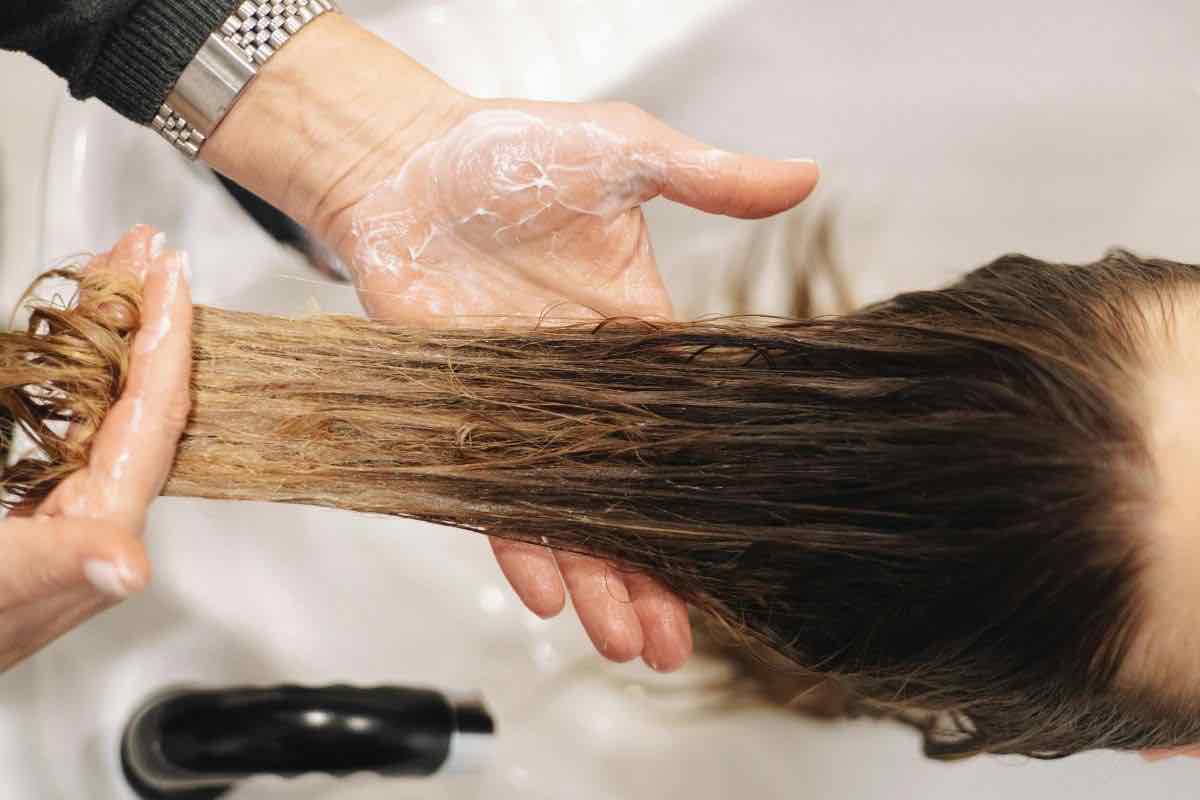 Lavaggio capelli