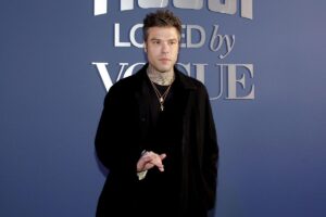 fedez a un evento vogue