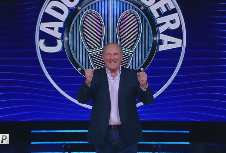 gerry scotti a caduta libera