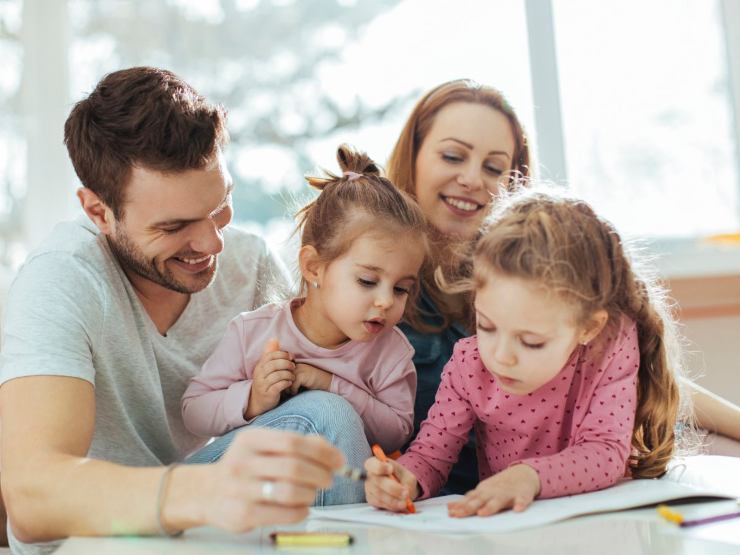famiglia felice