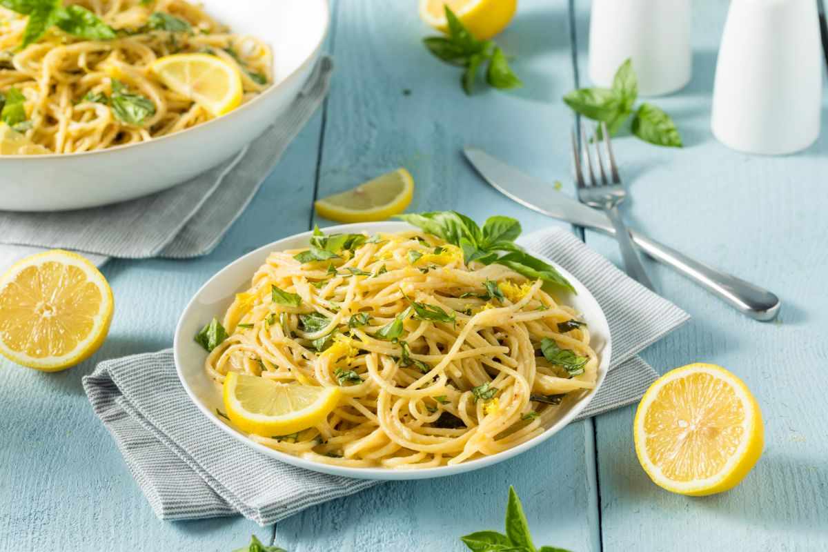 spaghetti al limone