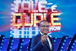 carlo conti sfondo tale e quale show