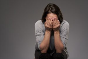 tristezza di una donna