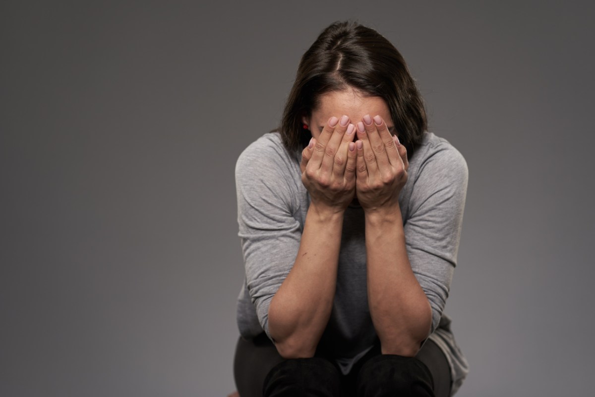 tristezza di una donna