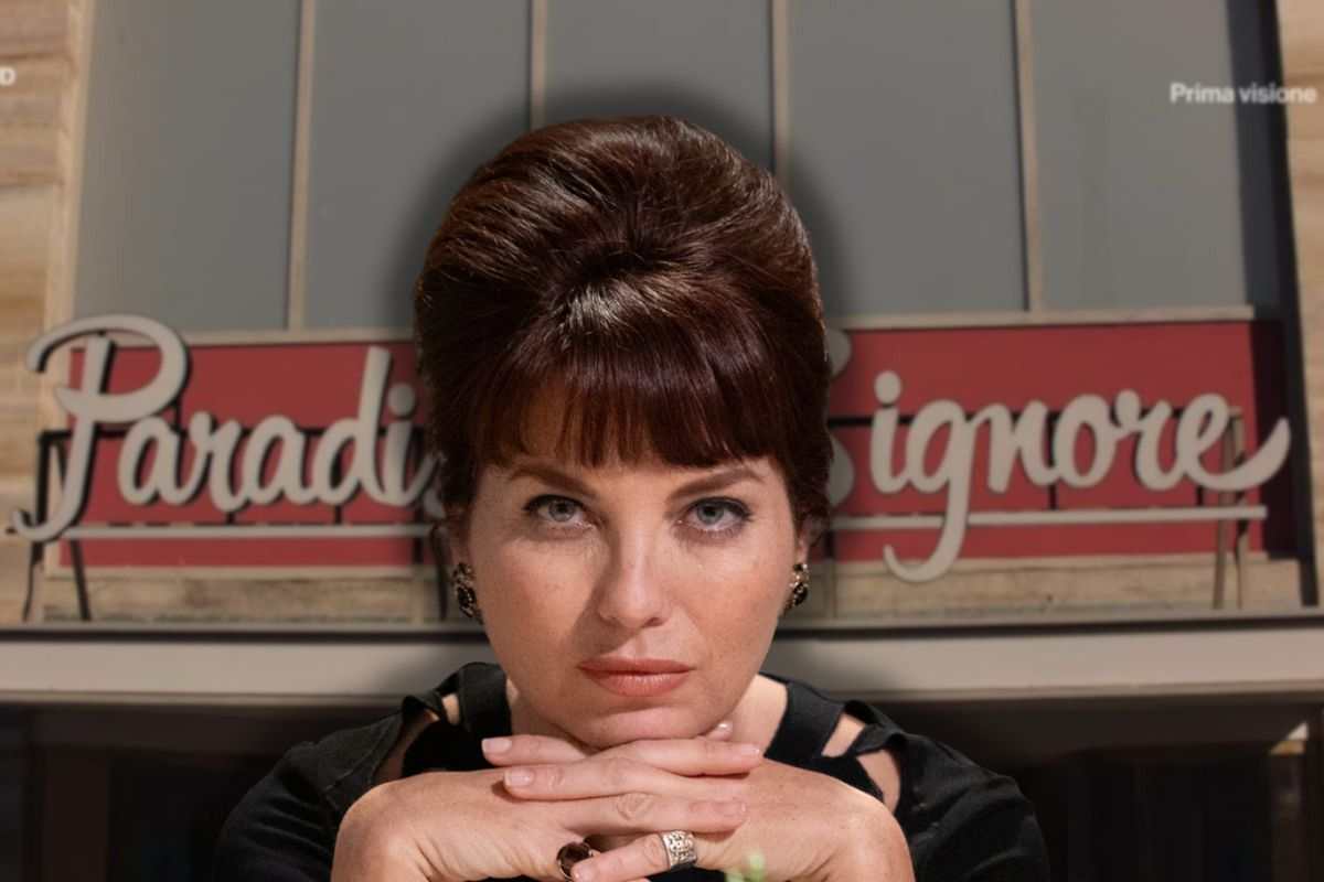 logo il paradiso delle signore ed adelaide in primo piano